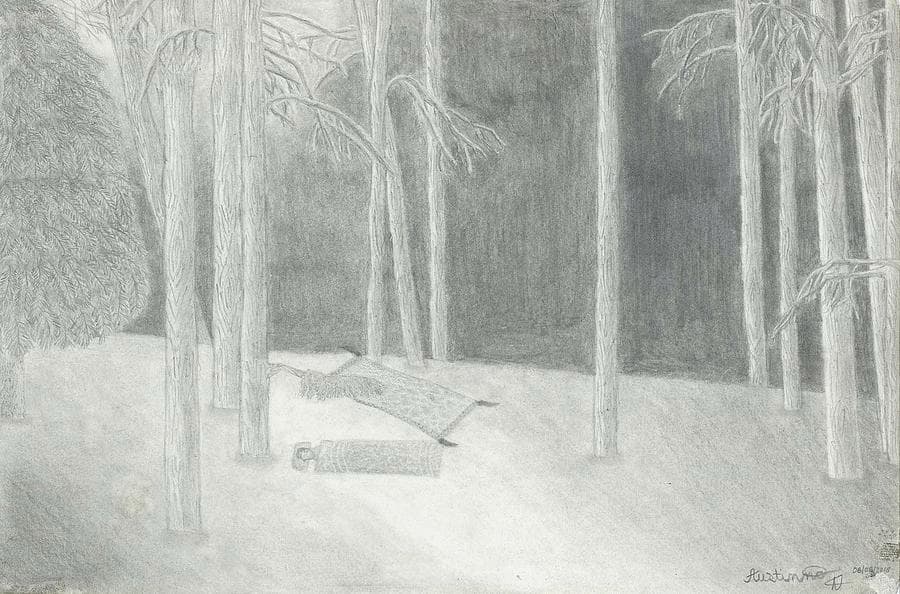 The Cold Vision — original Physi-Tual art by Austin M. Collings at physi-tualcapital.com